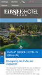 Mobile Screenshot of eibsee-hotel.de